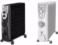 شوفاژ برقی ایوولی مدل EVOH-15FB ظرفیت 15 پره فن دار