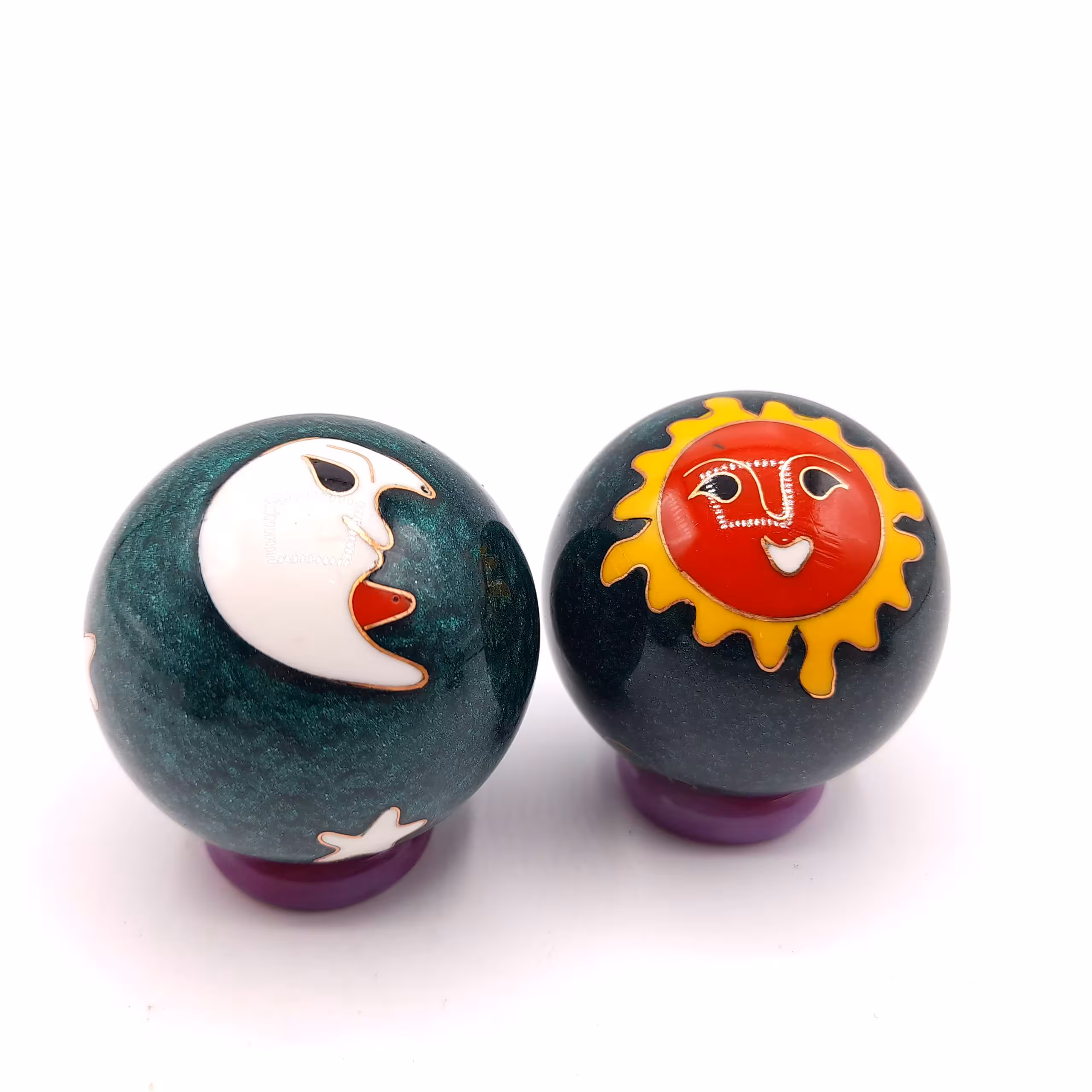 گوی آرامش اعصاب ماه و خورشید سبز کد 430006