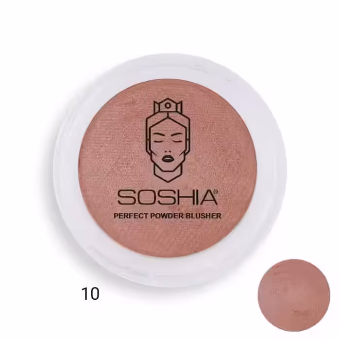 رژگونه دوآل فینیش سوشیا شماره 10 SOSHIA