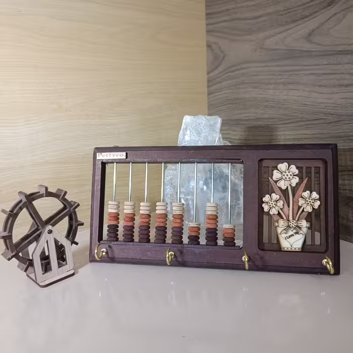 جاکلیدی چرتکه فلزی