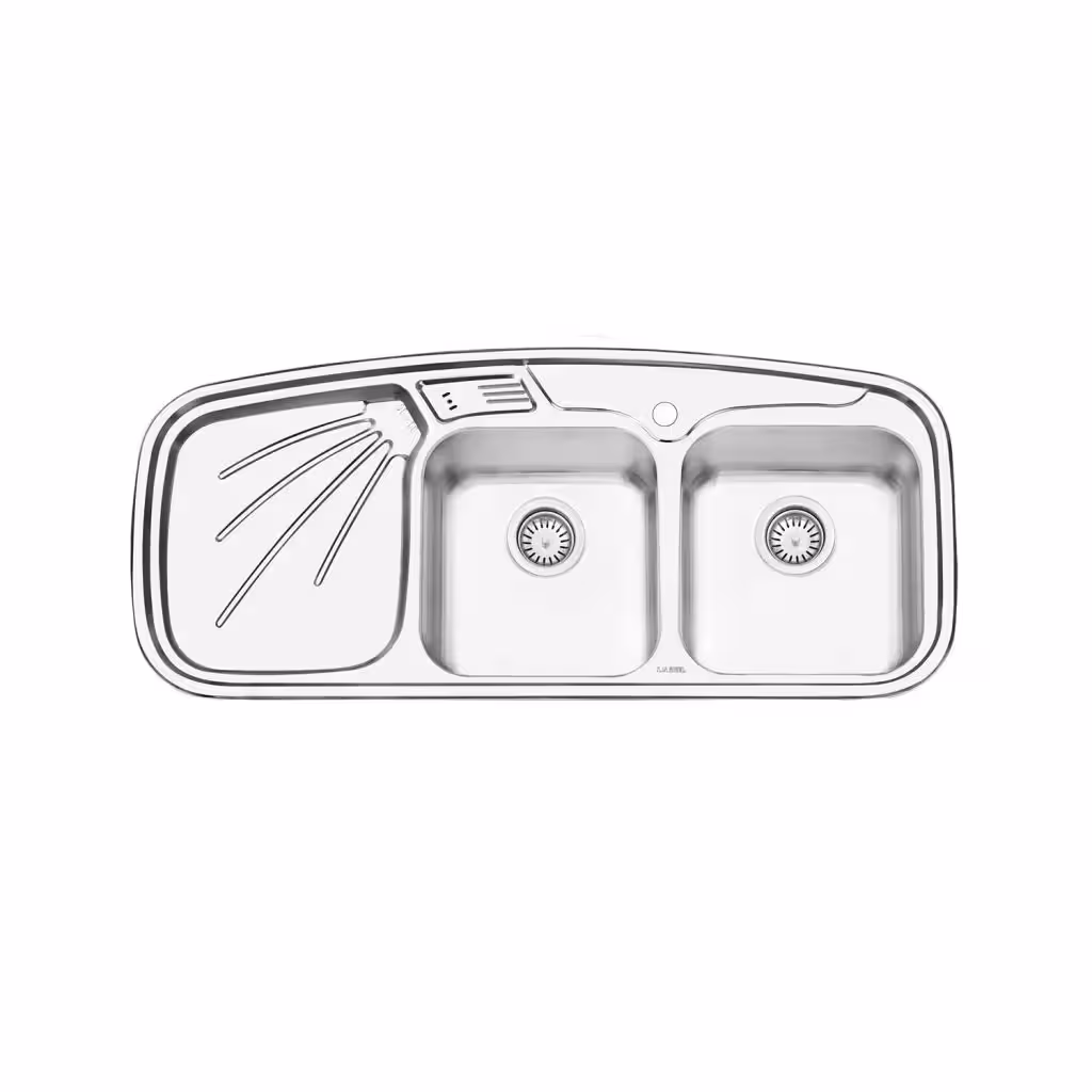 سینک نیمه فانتزی توکار ایلیا استیل مدل 4013