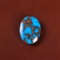 نگین فیروزه شجری کد 29558 - جواهری مشاهیر