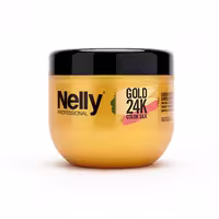 ماسک مو تثبیت کننده موهای رنگ شده گلد نلی Nelly Gold 24K