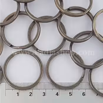 حلقه سرکلیدی تخت 2.7 زرد قلم بسته ای