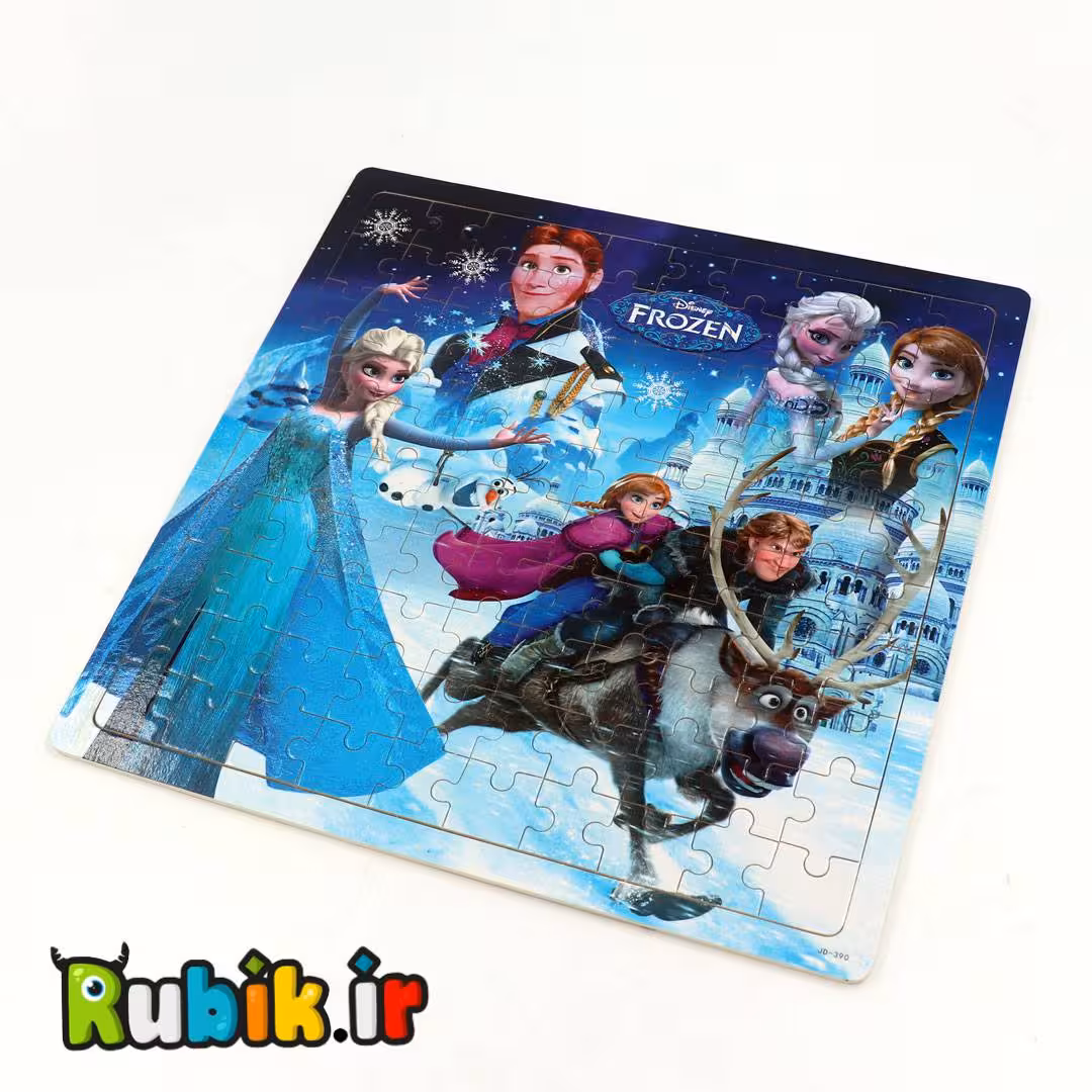 پازل چوبی 100 تکه تخت