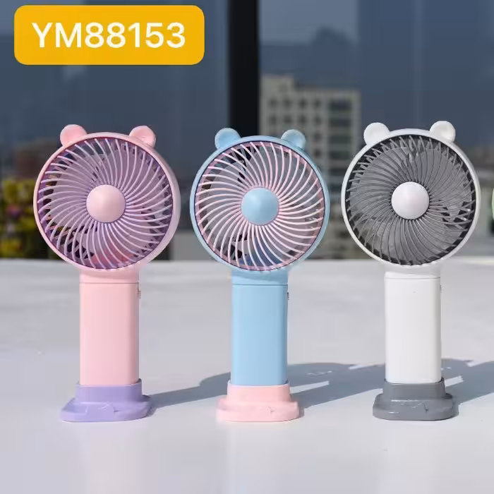 مینی فن گوش دار شارژری گرد 