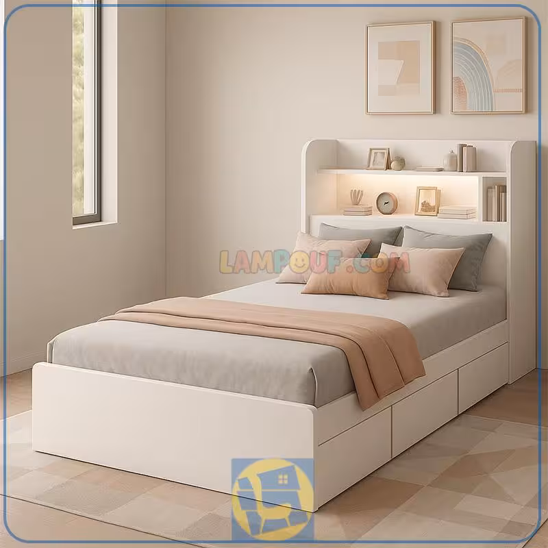 تخت خواب یک نفره SBJ299