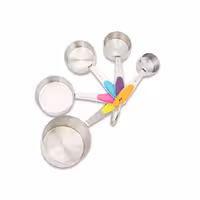 پیمانه استیل دسته رنگی