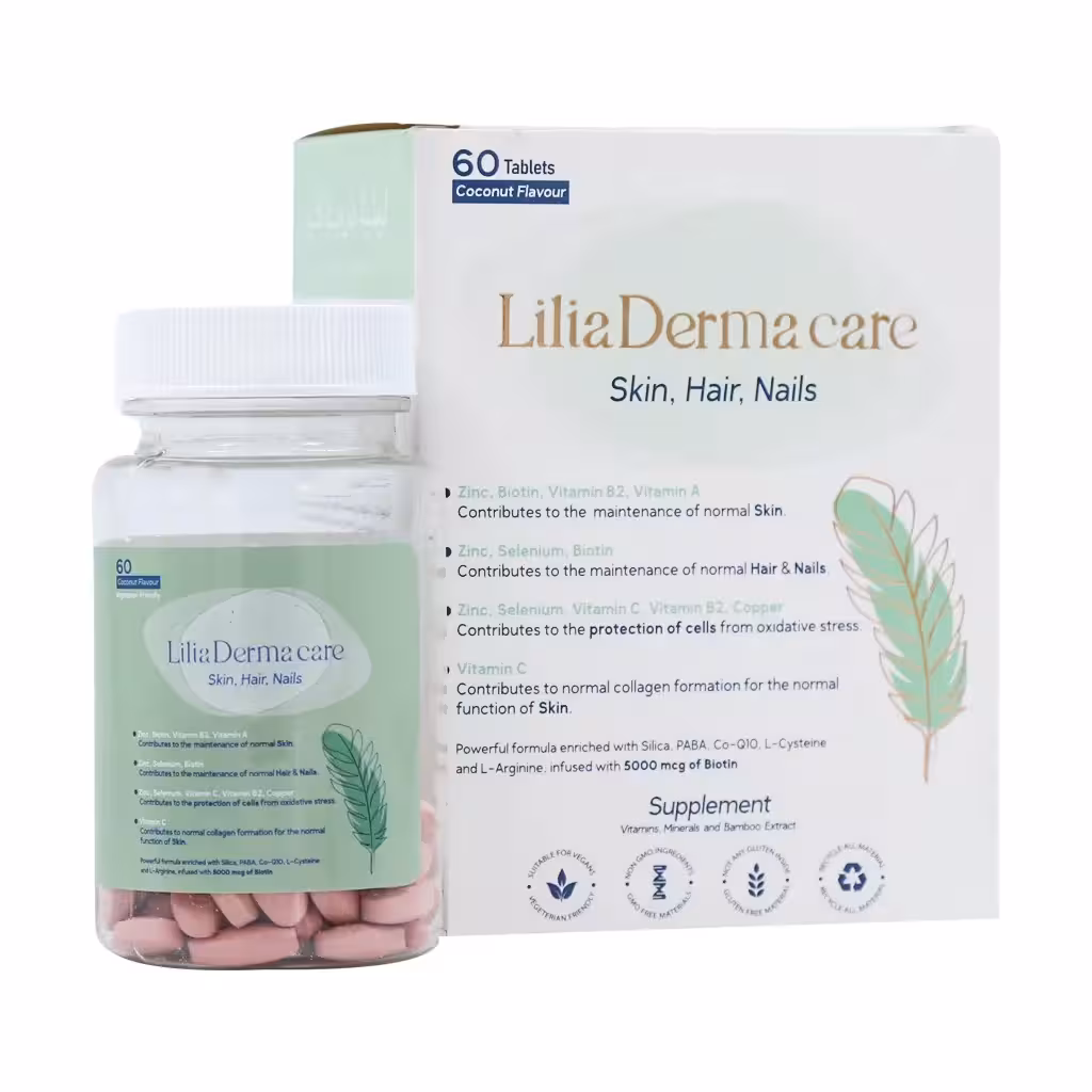 قرص لیلیادرماکر تچرا فارمد 60 عدد