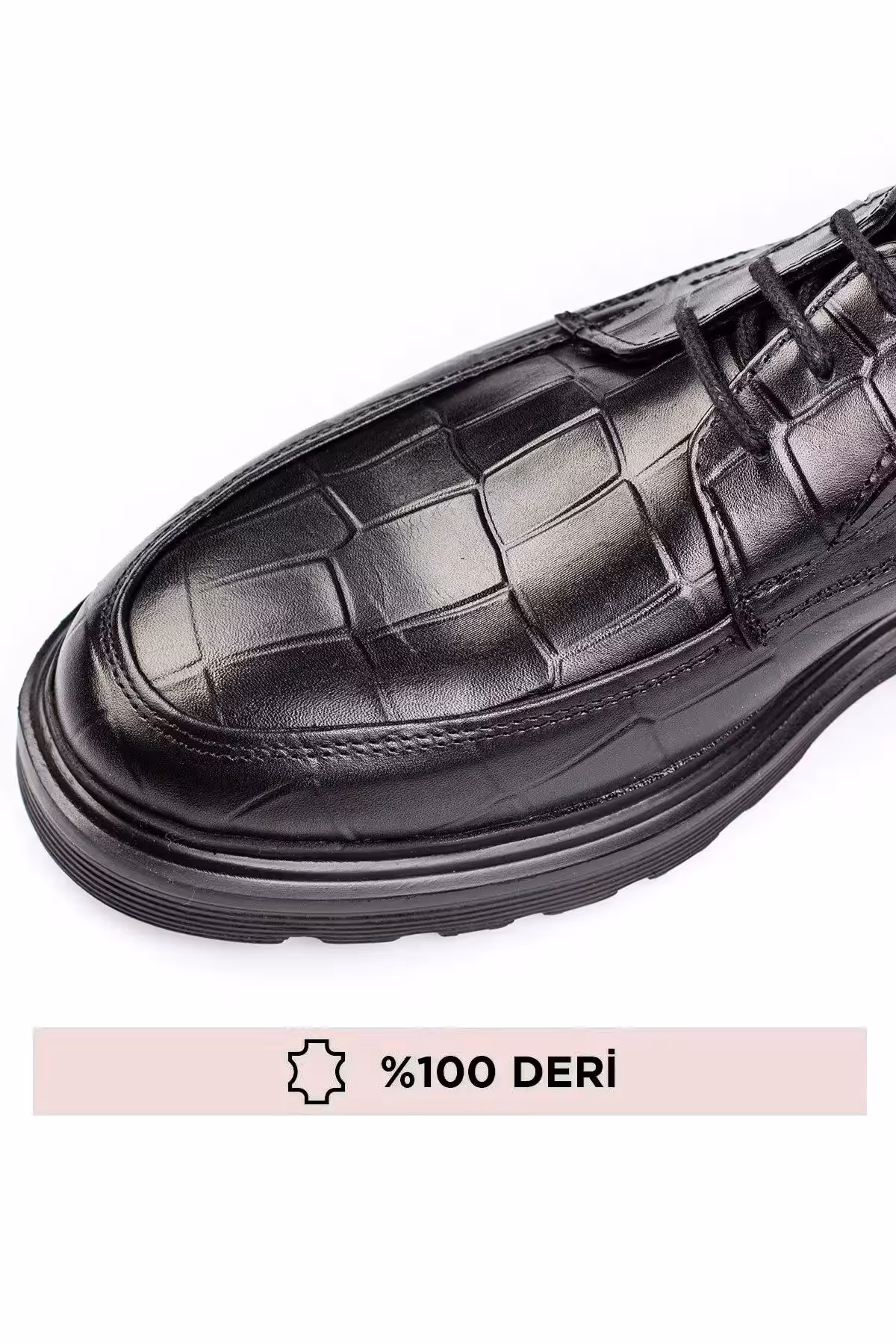 کفش چرمی کلاسیک بسیار شیک با کفی EVA - 10189