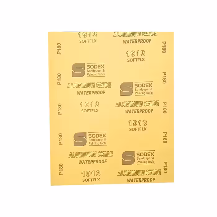 سنباده ورقی پشت قرمز سودکس شماره P180