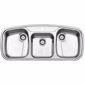 سینک استیل البرز مدل R-624 توکار  مدل