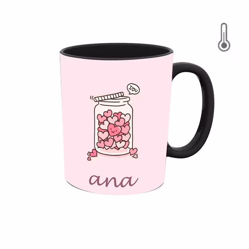 ماگ حرارتی  اسم آنا  قلب