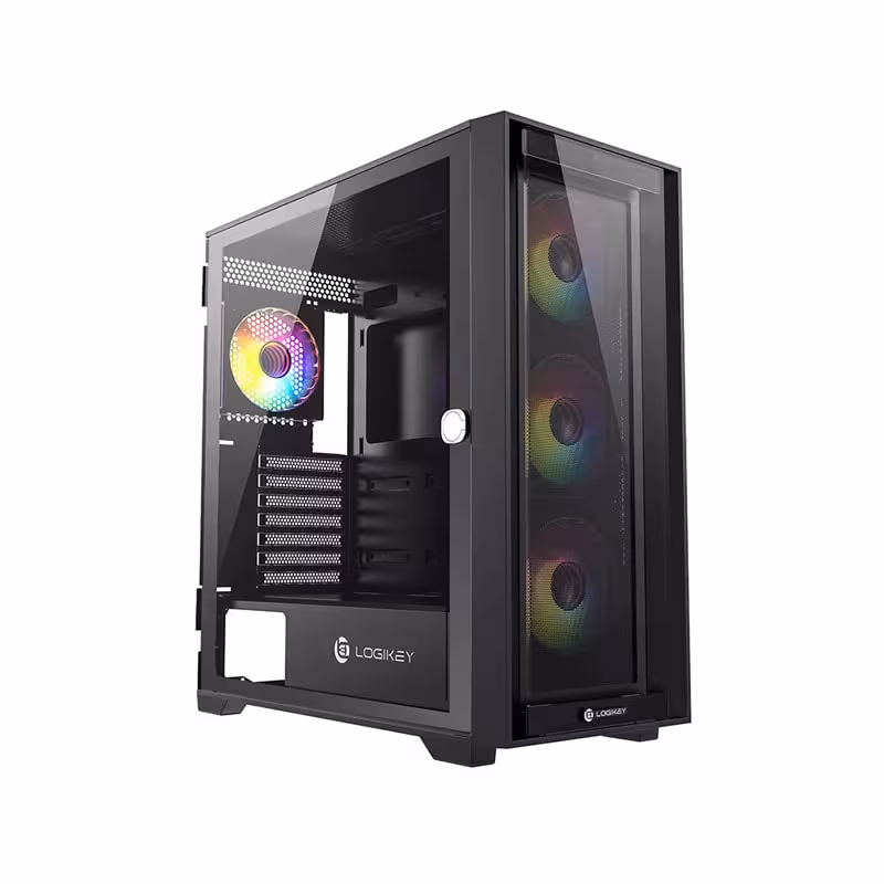 کیس کامپیوتر لاجی کی مدل LK-C504B