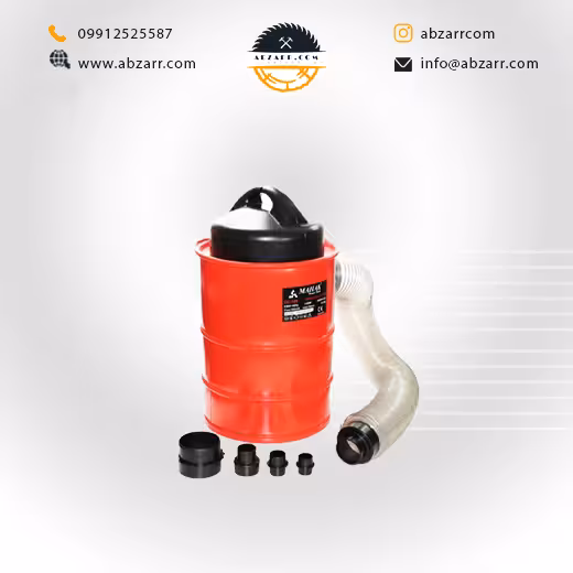 مکنده 100 میلیمتر با مخزن فلزی محک مدل DC-100 (( اقساط یک ساله ))