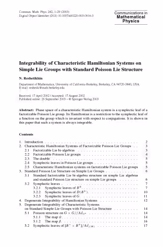 خرید و دانلود نسخه کامل کتاب Communications in Mathematical Physics - Volume 242