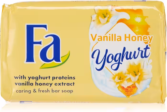 صابون صورت و بدن فا Fa Vanilla Honey با رایحه وانیل و عسل 125 گرم