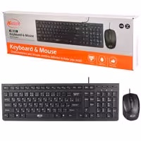 کیبورد و موس سیمدار مولتی مدیل ضدآب Kaiser KM-823
