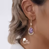 گوشواره اماتیس اشکی