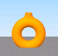 مدل سه بعدی گلجا دونات (STL)