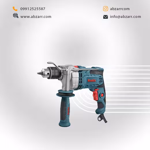 دریل 13 میلیمتری چکشی نیم تنه فلزی 900 وات مدل 2290 رونیکس Ronix (( اقساط یک ساله ))