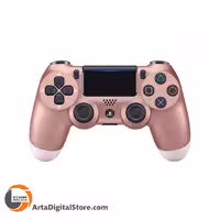 دسته بازی بی سیم PlayStation 4 DualShock JoyStick High Copy Rose Gold