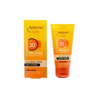 کرم ضدآفتاب 30 SPF بژ طبیعی با خاصیت ضد لک حاوی ویتامین C E ملاسول آردن سان 50 گرم Ardene Sun