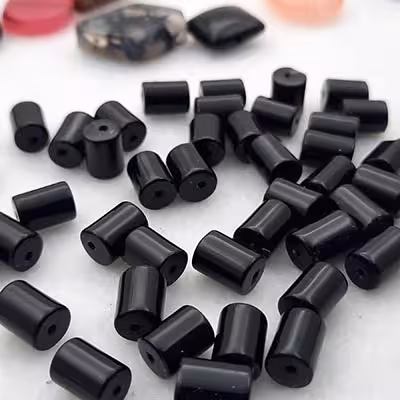 سنگ استوانه مشکی کد38