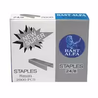 سوزن منگنه آلفا سایز 24/8-10بسته 2000 عددی