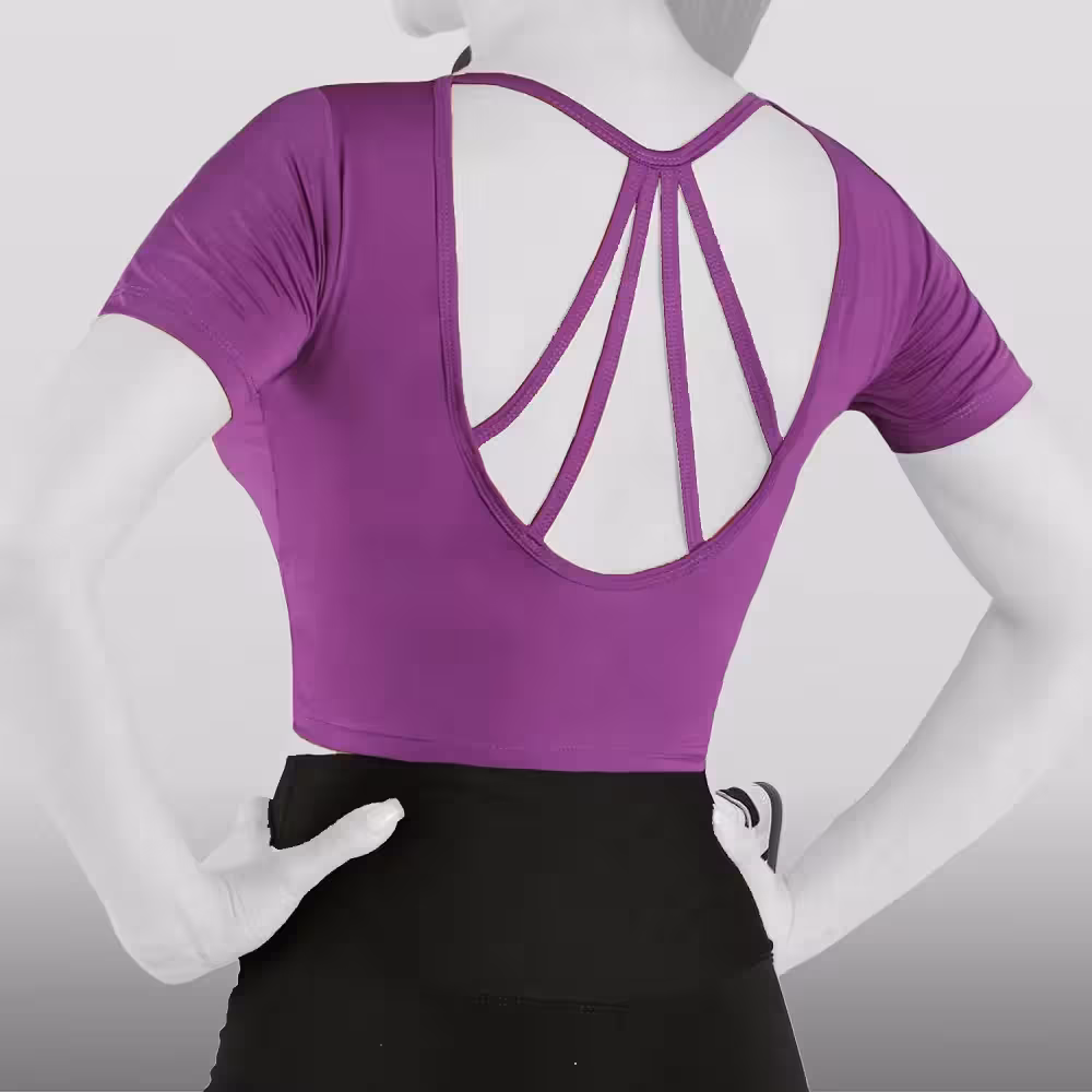 کراپ ورزشی زنانه نایک کاپ دار KP-N65