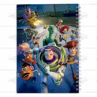 دفتر مشق کارتون داستان اسباب بازی ها