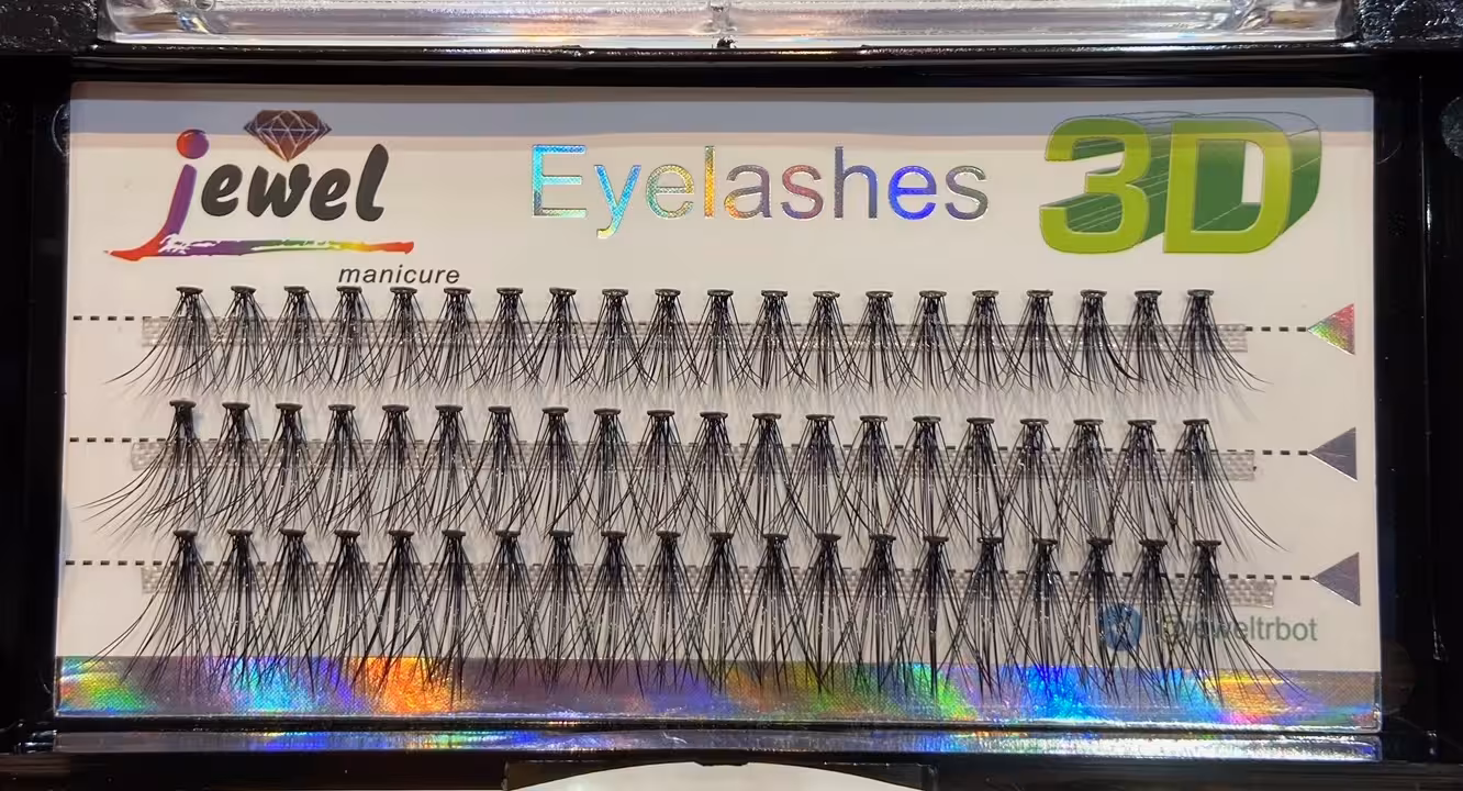 مژه مصنوعی تکی سه بعدی جول سری GE-1520 مدل MIX