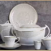 سرویس 12نفره 90 پارچه توس درجه یک صادراتی