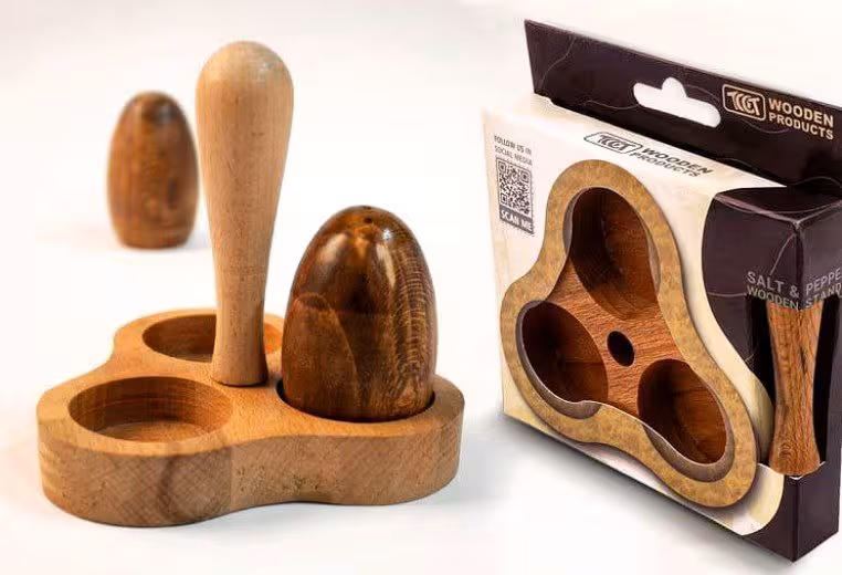 پایه نمکدان 3 تایی