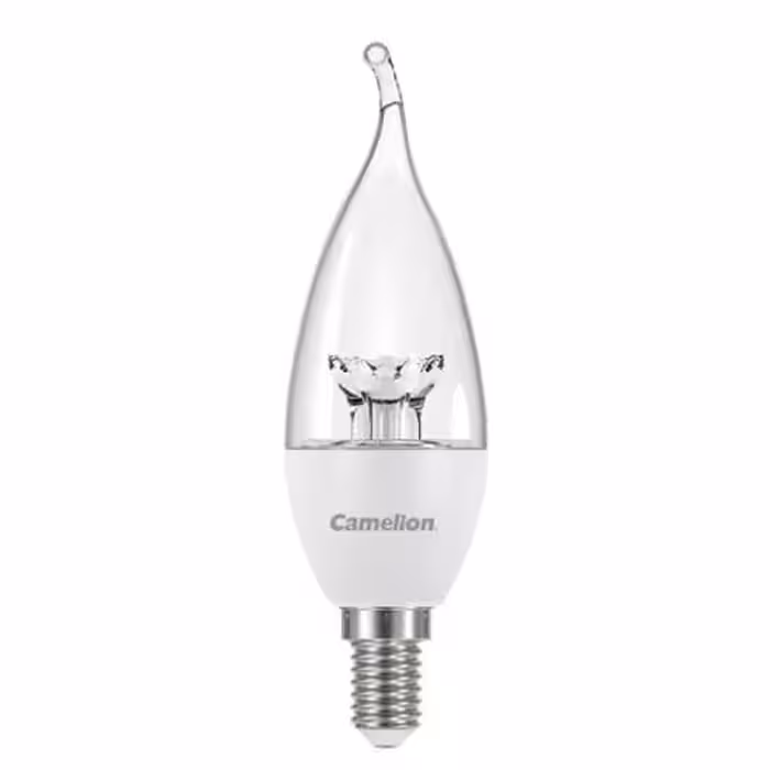 لامپ شمعی اشکی کریستالی 7 وات کملیون