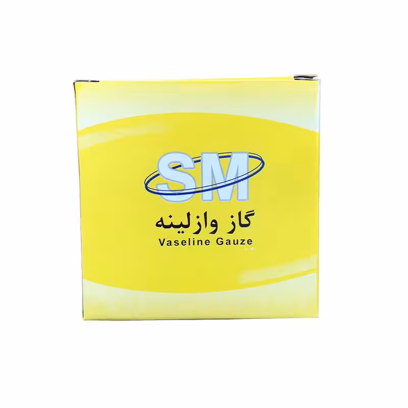 گاز استریل سپاهان مرهم مدل وازلینه بسته 24 عددی