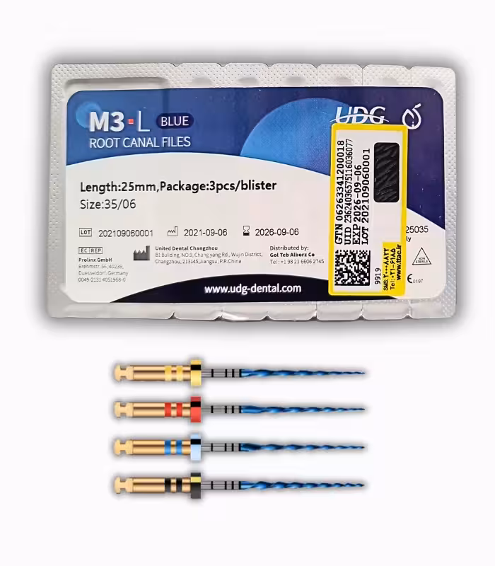 فایل روتاری بلو – M3 Blue File Rotary