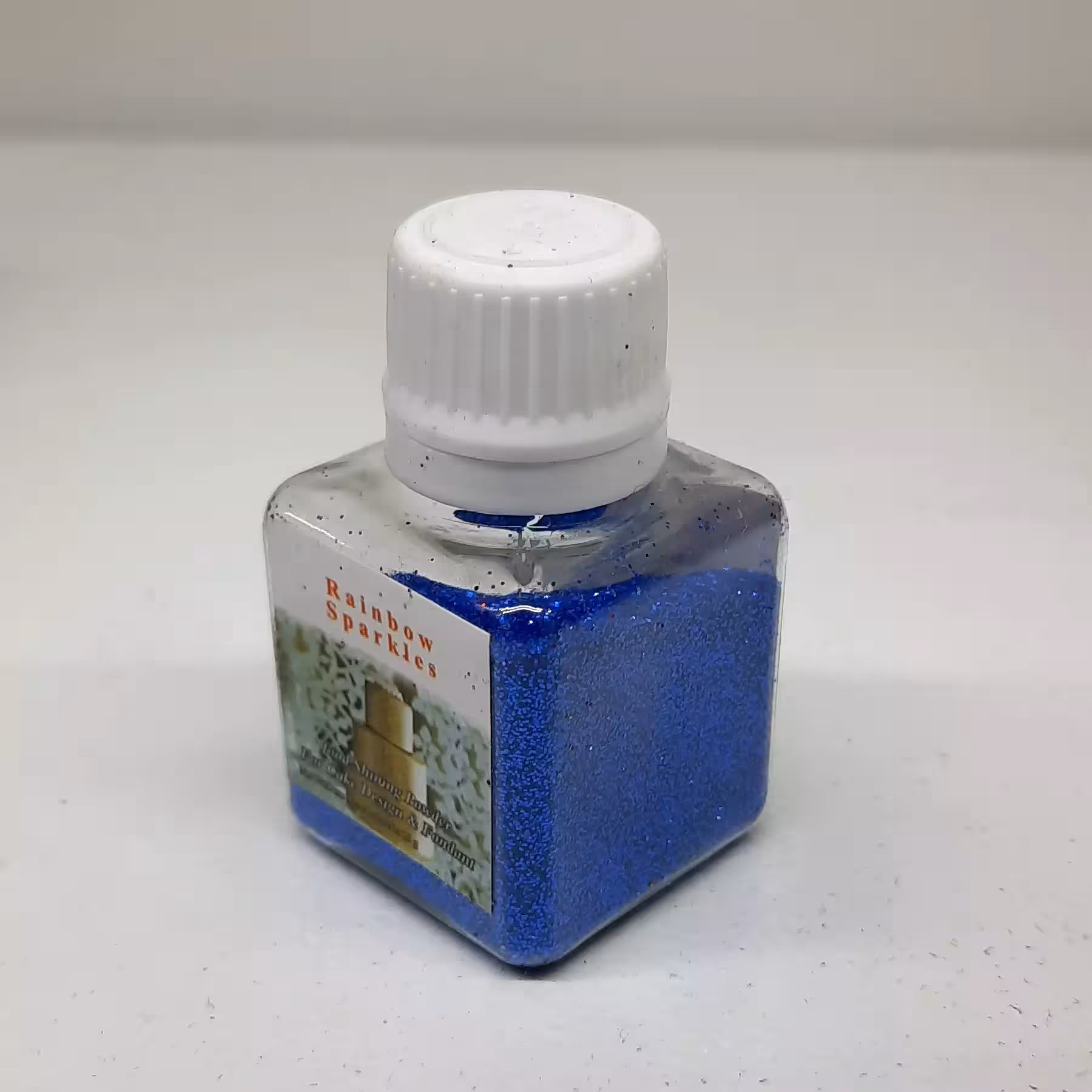 اکلیل خوراکی آبی پررنگ 15 گرمی