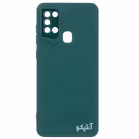 قاب ژله ای Porsche Design محافظ لنزدار مناسب برای Samsung A21s-سبز