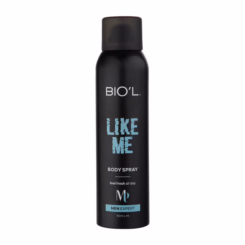 اسپری بدن مردانه LIKE ME حجم 150 میلی لیتر بیول BIOˊL