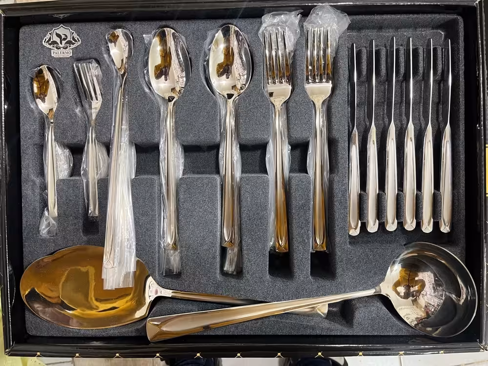 سرویس قاشق و چنگال 12 نفره 50 پارچه ام جی ( ارسال رایگان )