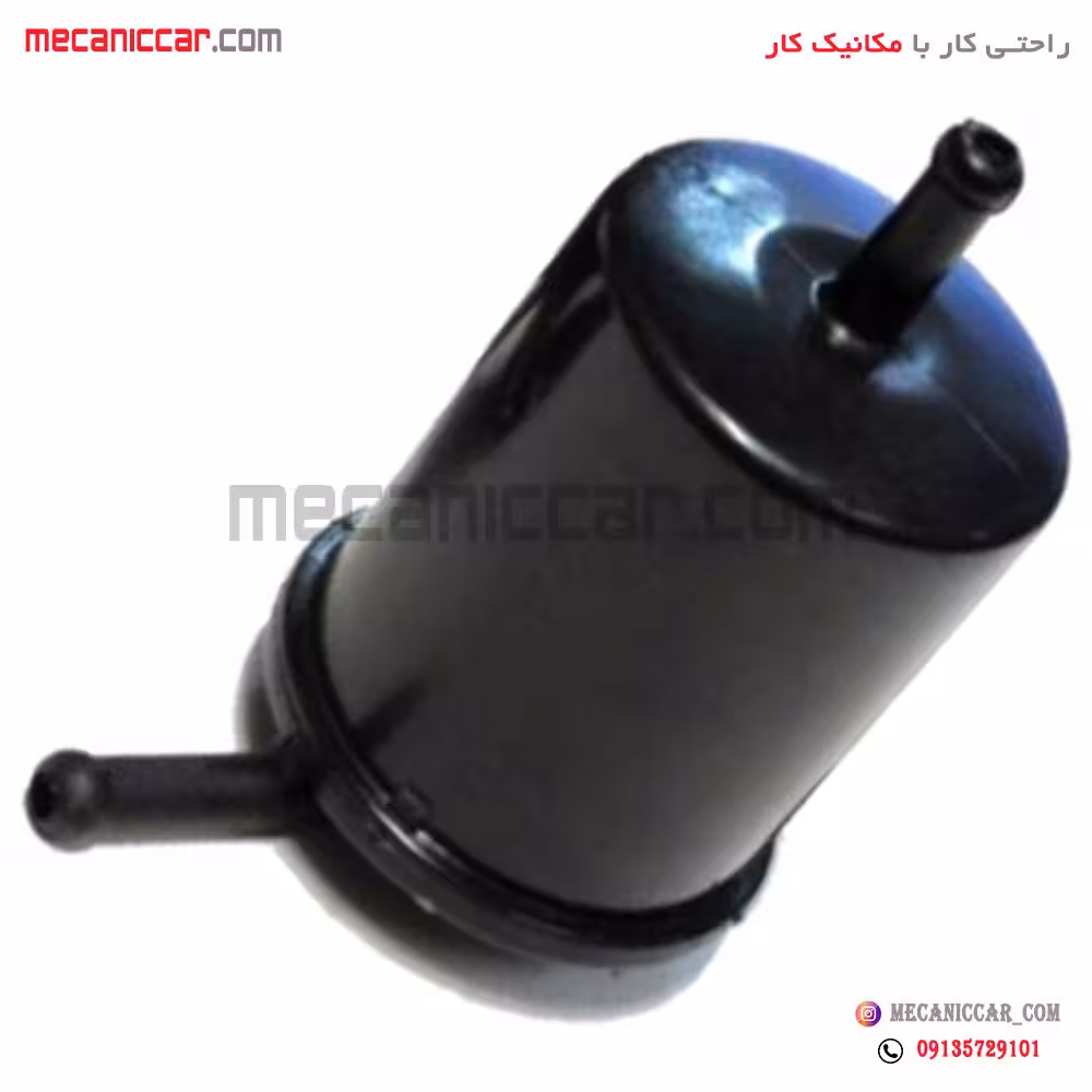 فیلتر (صافی) بنزین پلیمری 1 سرکج بدون براکت پراید