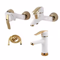 ست شیرآلات کسری مدل الوند مجموعه 4 عددی