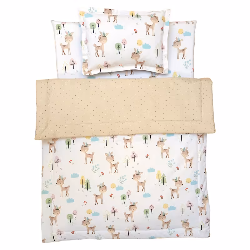 سرویس خواب 3 تکه نوزاد طرح آهو