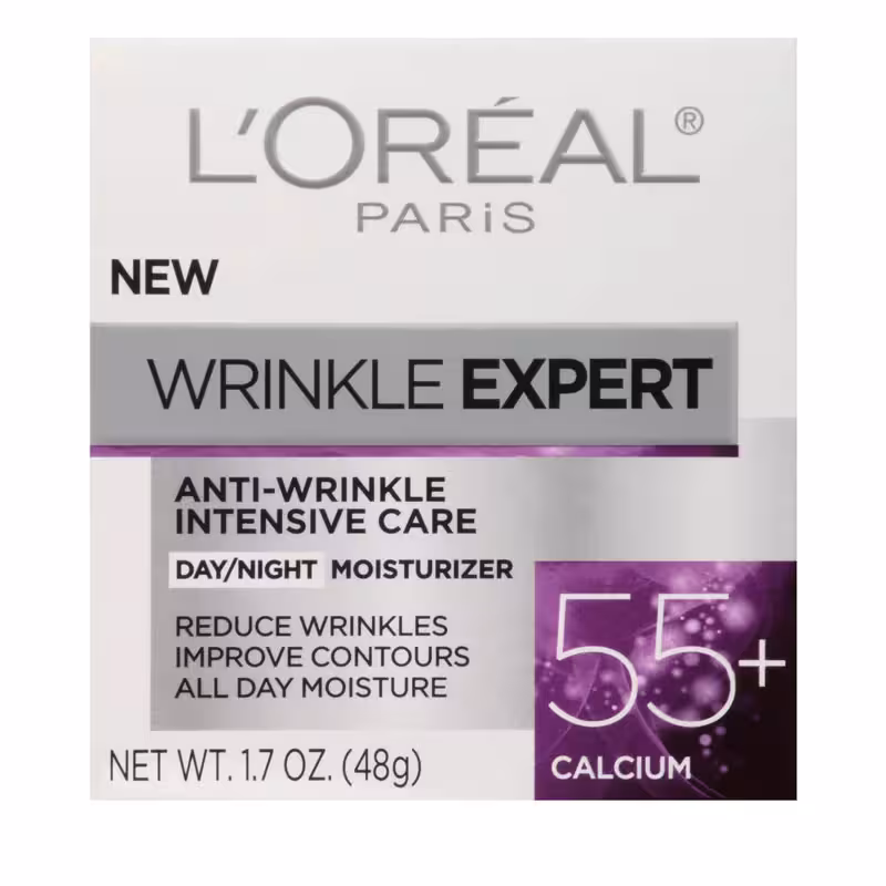 کرم روز و شب ضد چروک کلسیم WRINKLE EXPERT  55 لورآل LOREAL