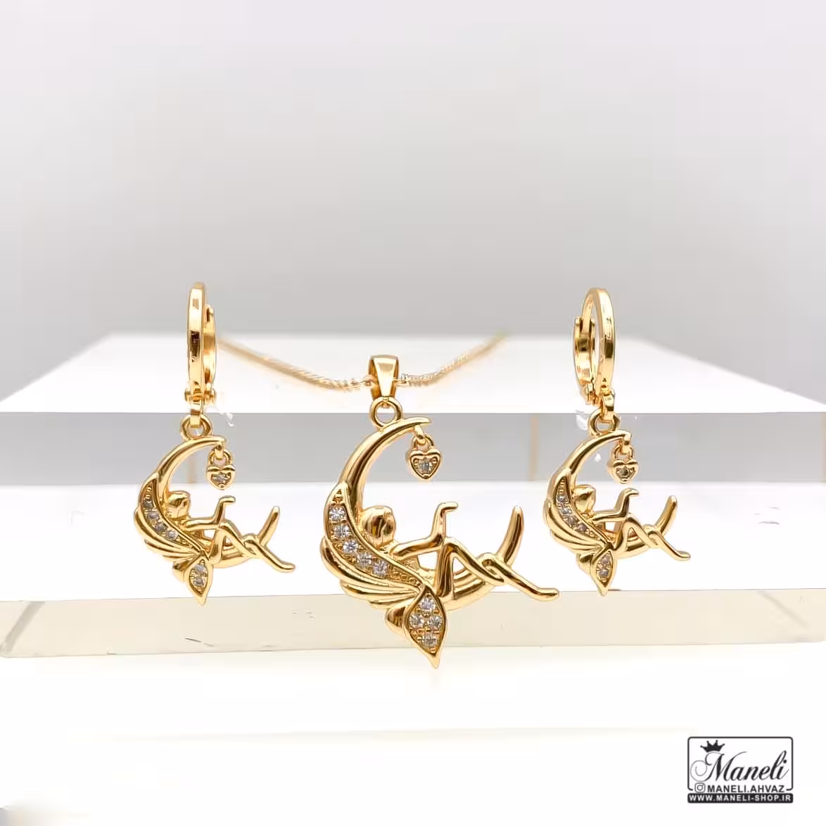 نیم ست با طرح فرشته نشسته روی ماه ysx: زیبایی و کیفیت