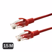 کابل شبکه 15متری DETEX مدل CAT5قرمز