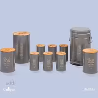 سرویس آشپزخانه 10 پارچه طوسی یونیک کد 8064