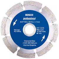 صفحه الماسه گرانیت و مرمر 105 میلیمتری بوش