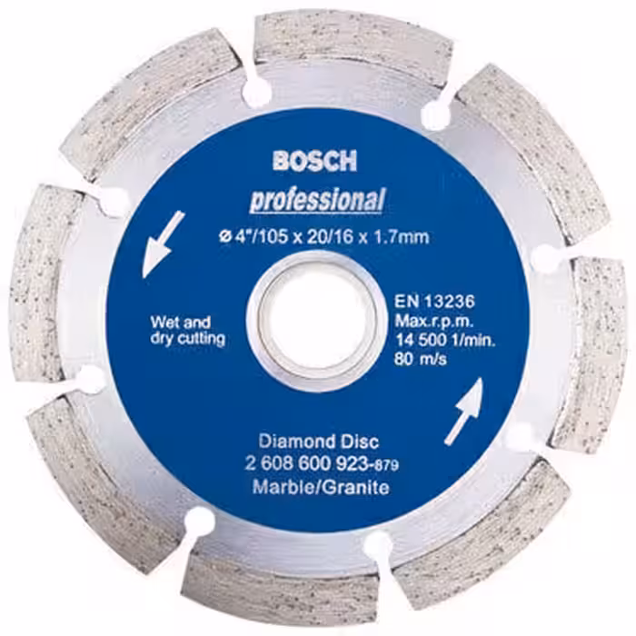 صفحه الماسه گرانیت و مرمر 105 میلیمتری بوش